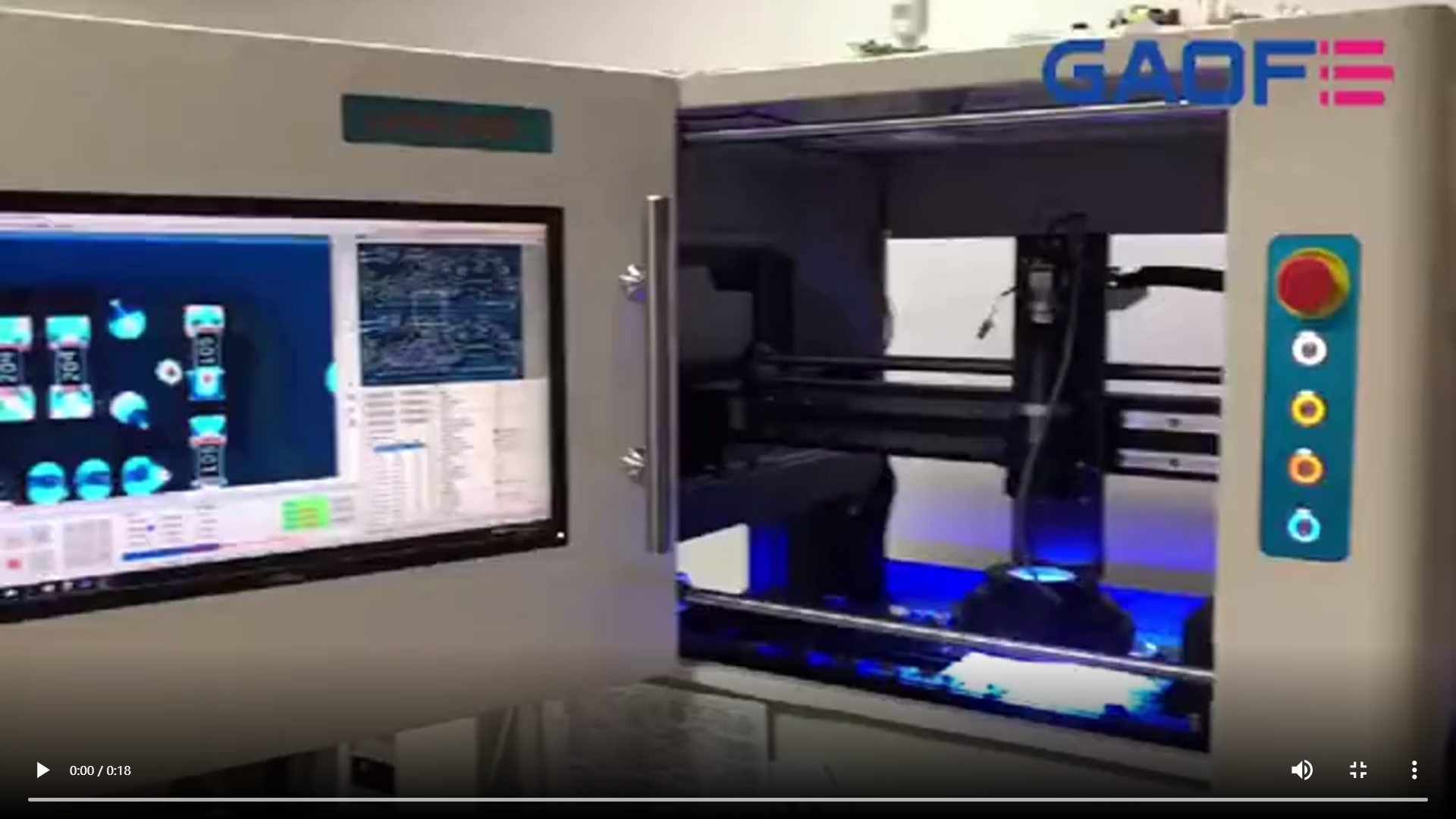高賦碼 PCB AIO檢測打印貼標--PCB檢測實時貼標方案